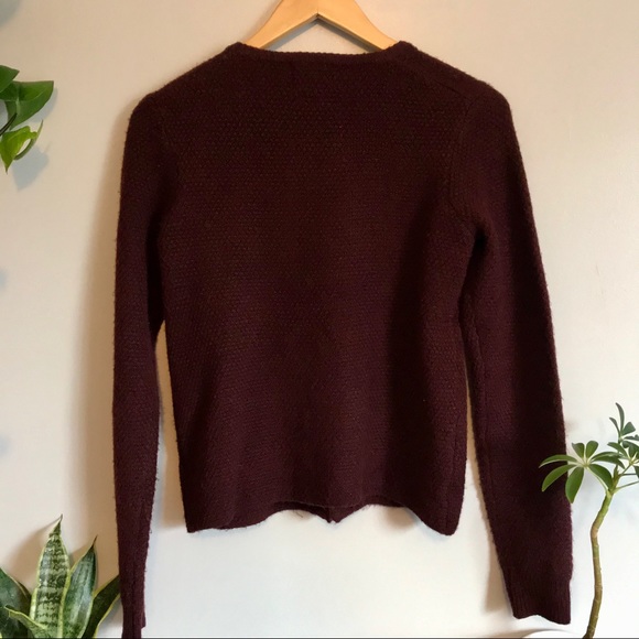 Burgundy Classy Cardigan - Picture 7 of 7